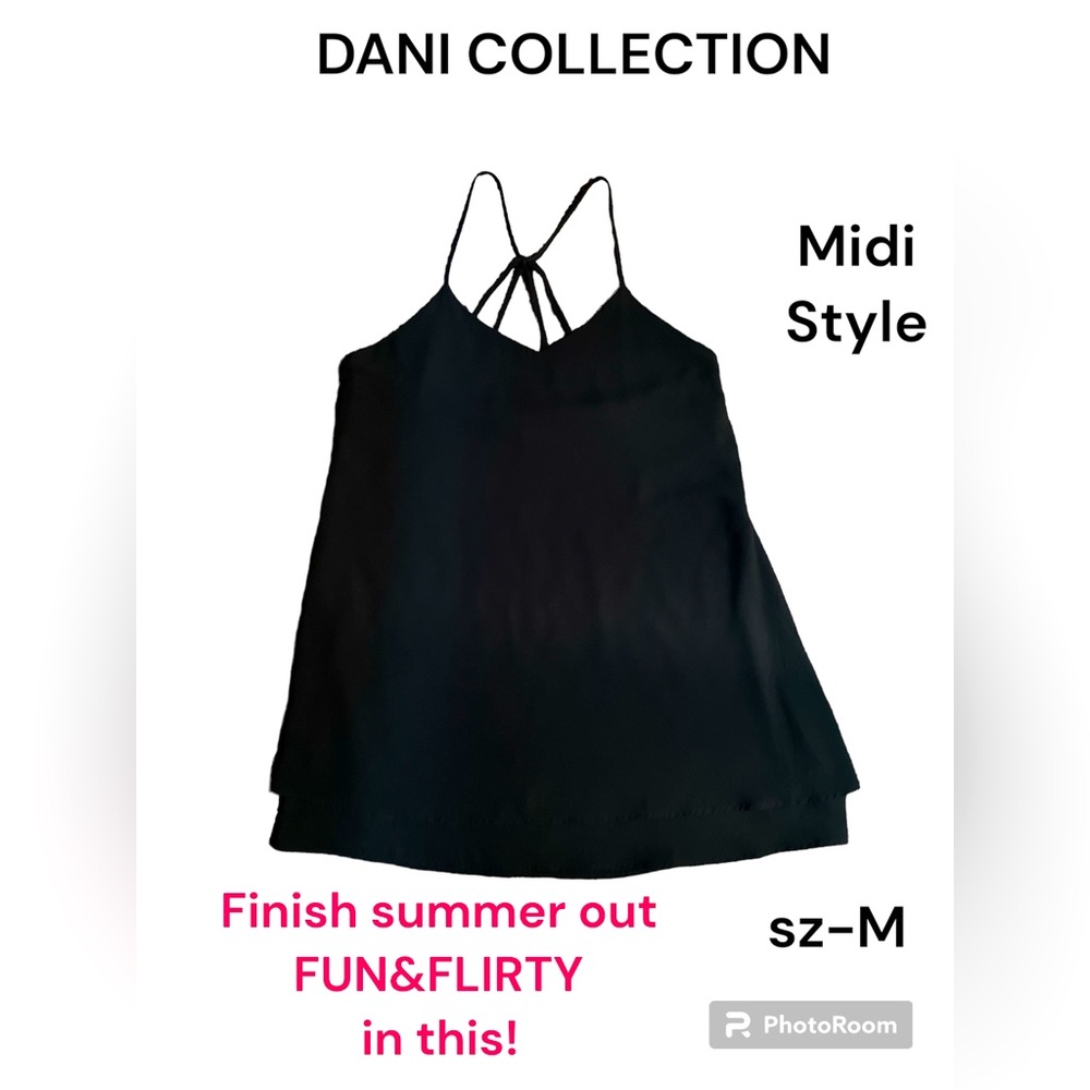 DANI COLLECTION Little Black Mini Dress
